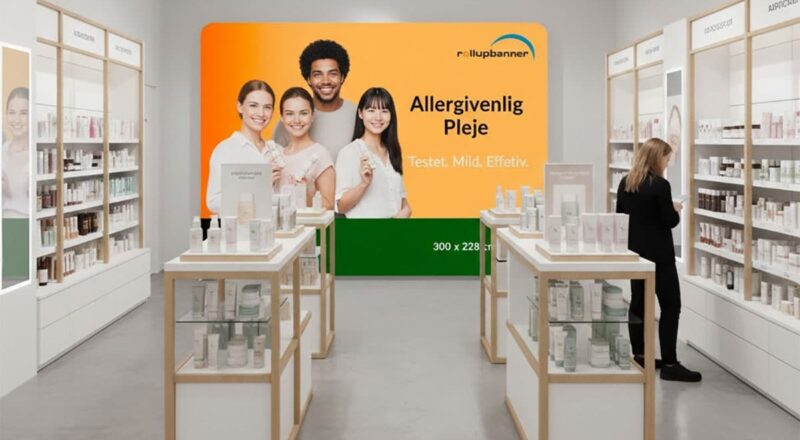 Visuel wow-effekt uden stort budget: Derfor vælger flere zipperwall og stofbanner